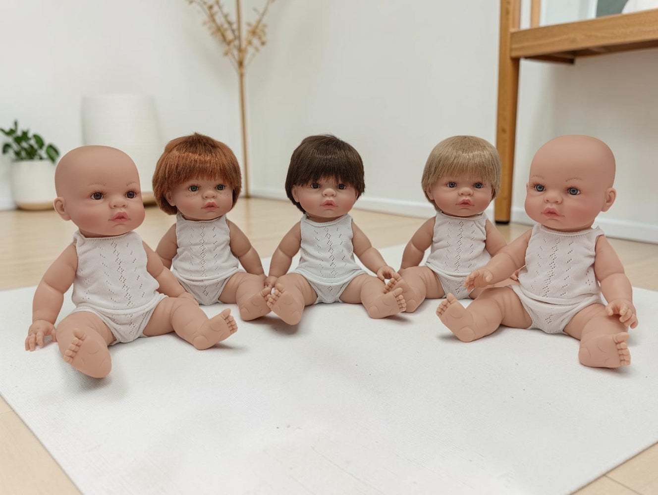 Bebenita 14" Baby Boy Doll - Cruz | Unscented & Fully Clothed