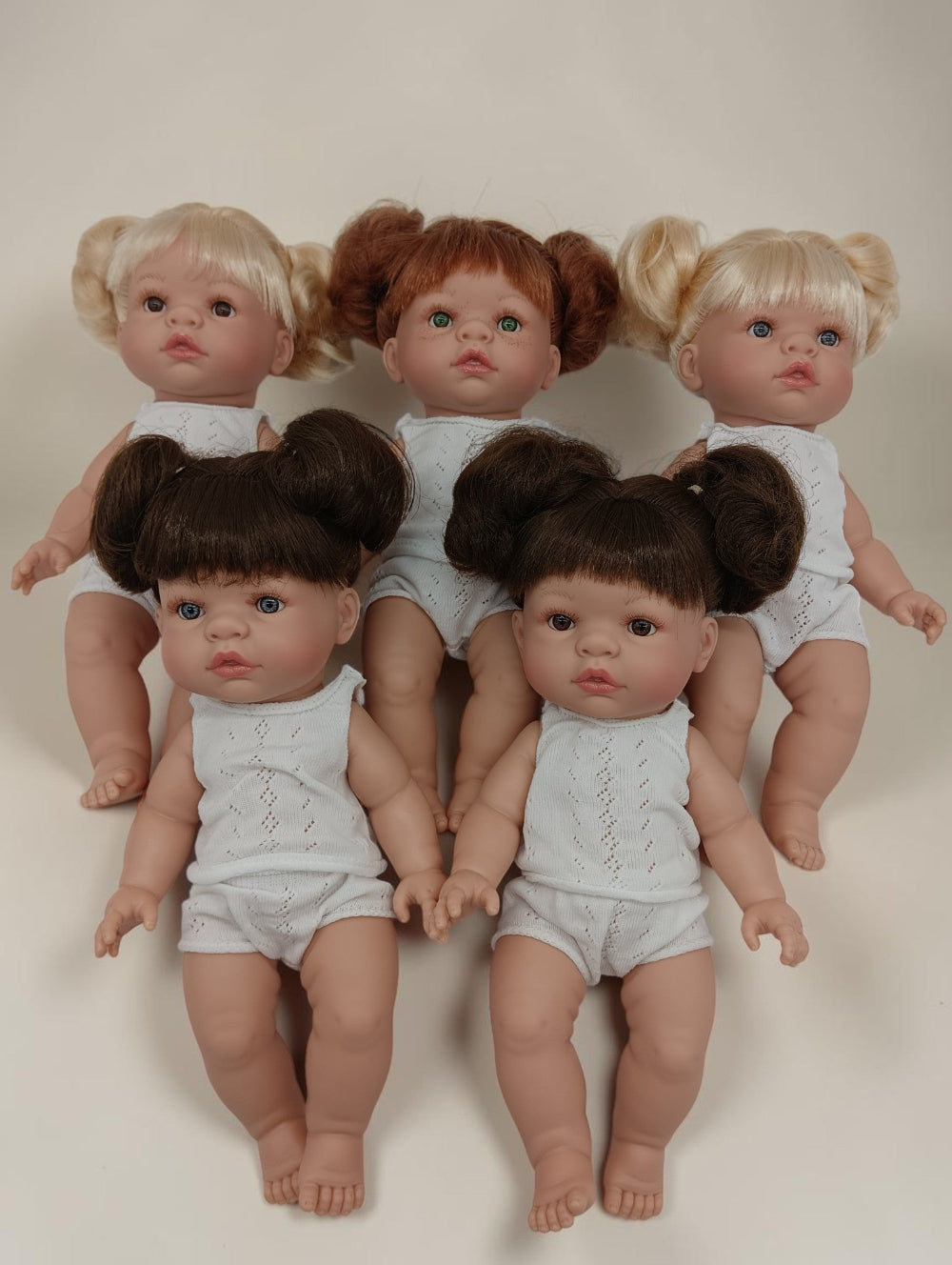 Bebenita 14" Baby Girl Doll - Marbella | Unscented & Fully Clothed