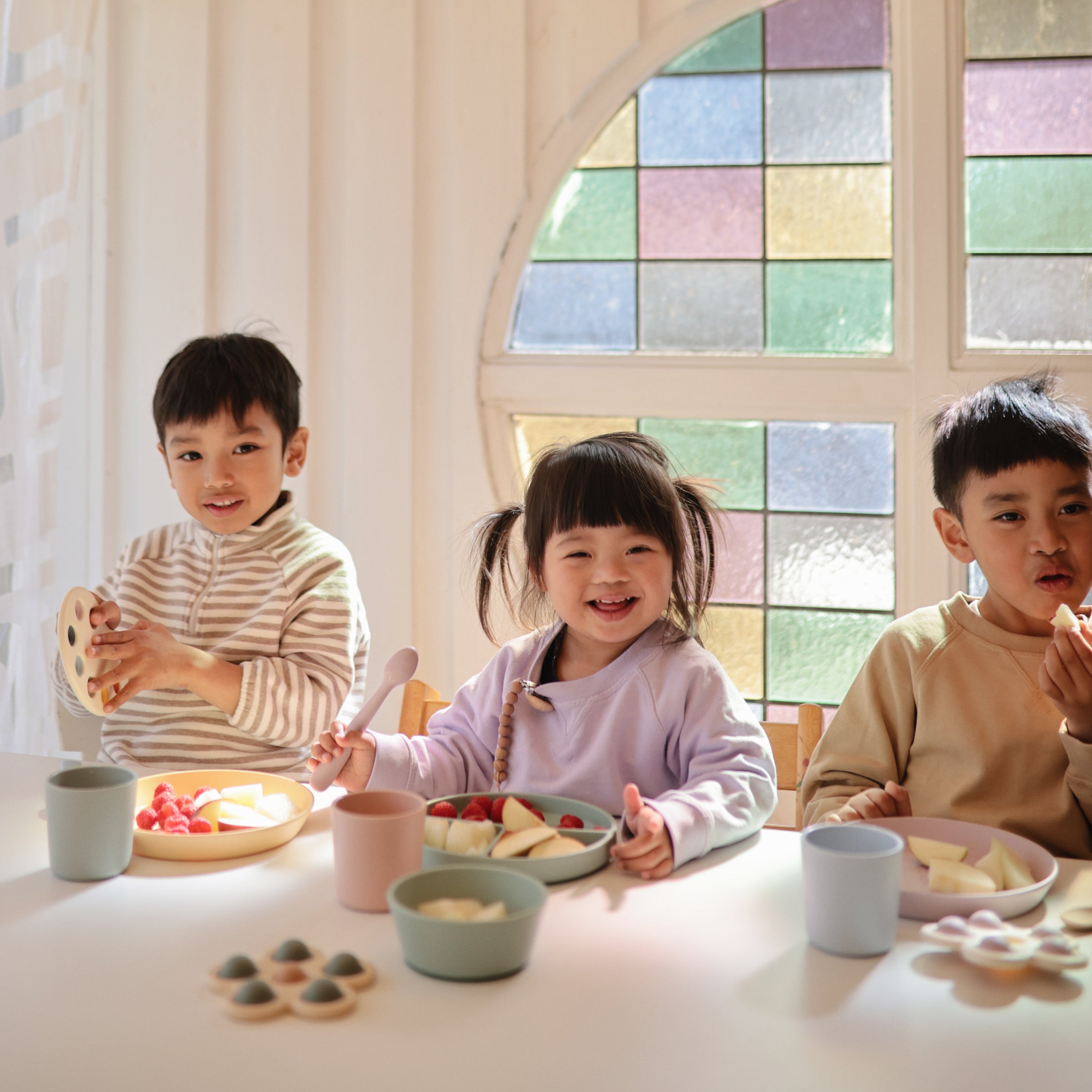 Dinnerware Fork and Spoon Set Dinnerware Mushie