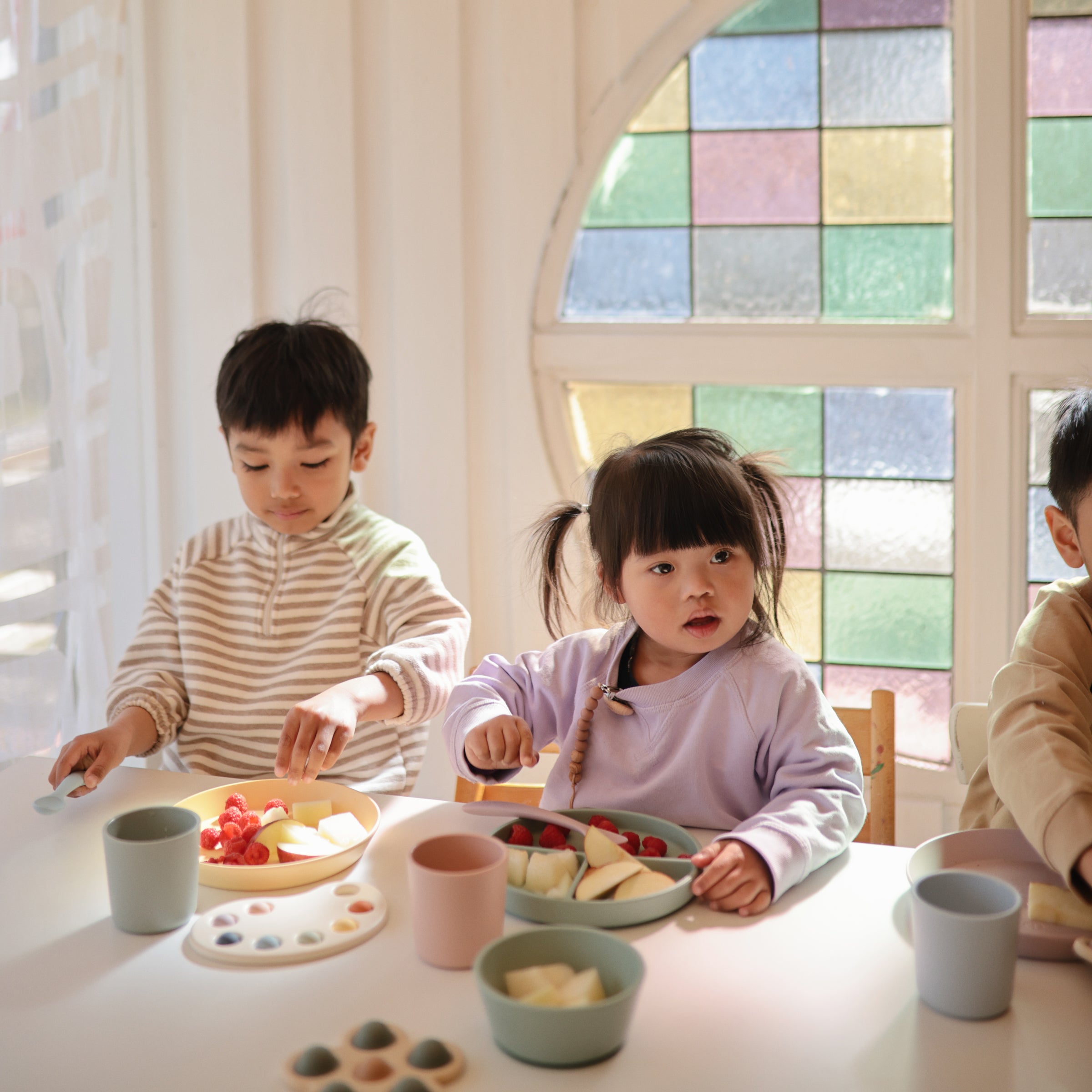 Silicone Feeding Spoons 2-Pack silicone tableware Mushie