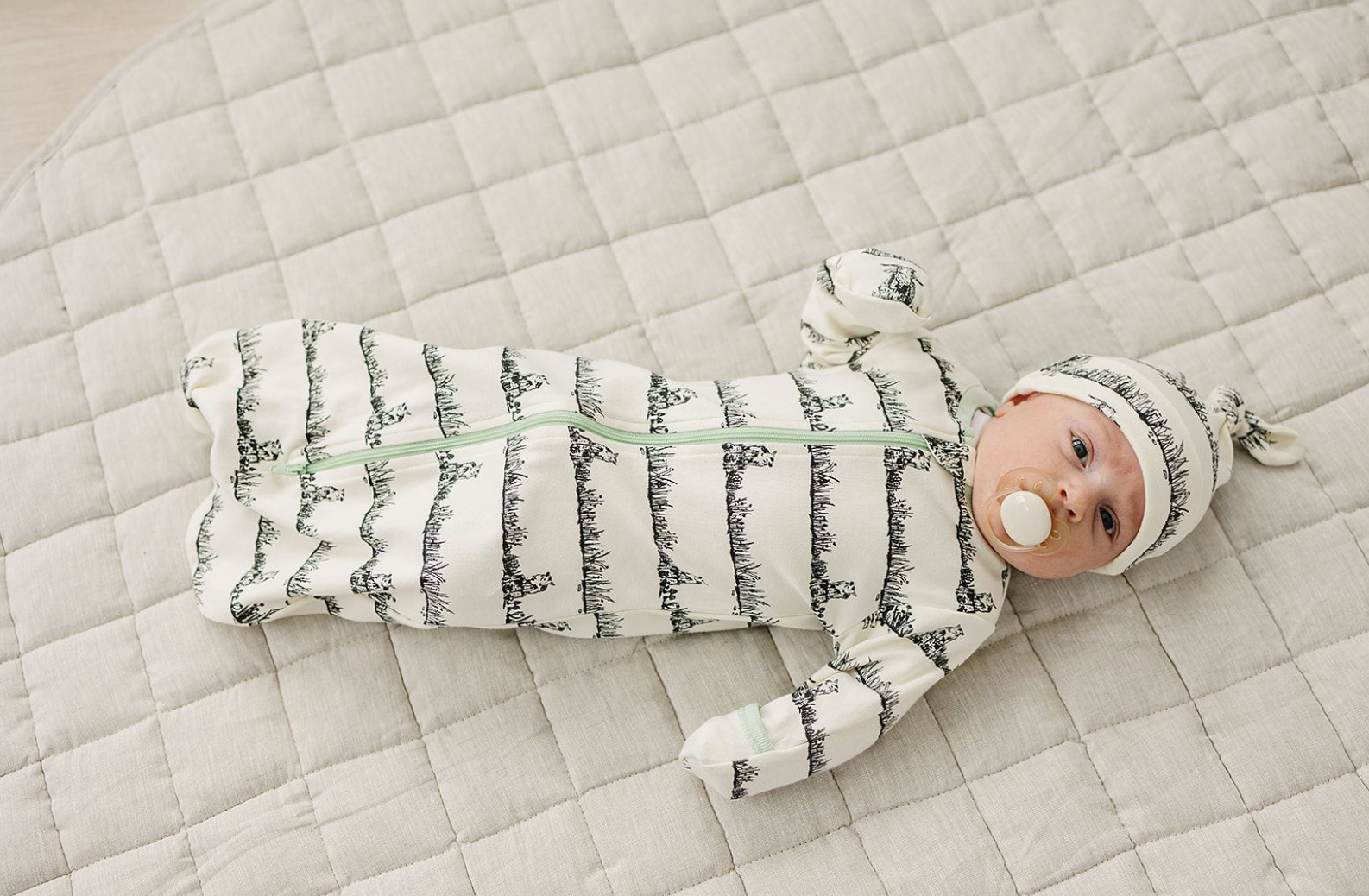 GOTS Certified Organic Cotton Hat - Billie & Kid
