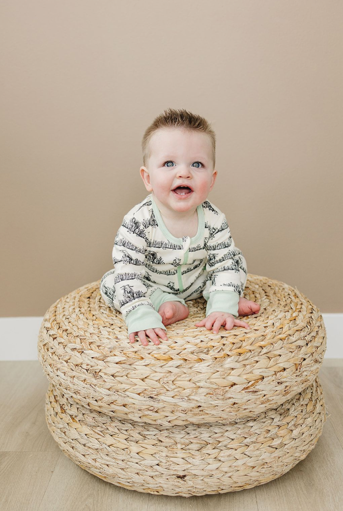 GOTS Certified Organic Cotton Zippy - Billie & Kid