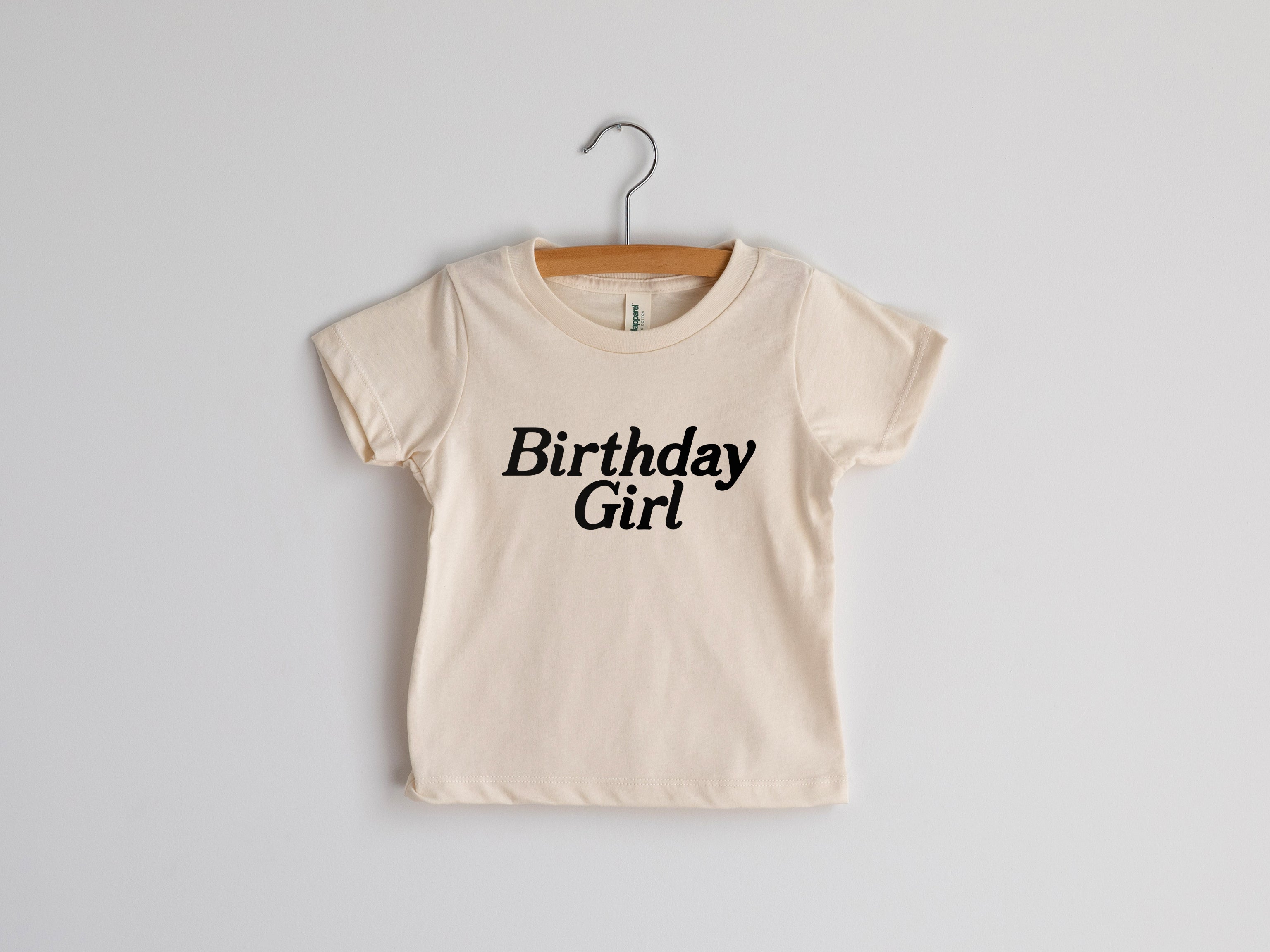 Birthday Girl Organic Kids Tee