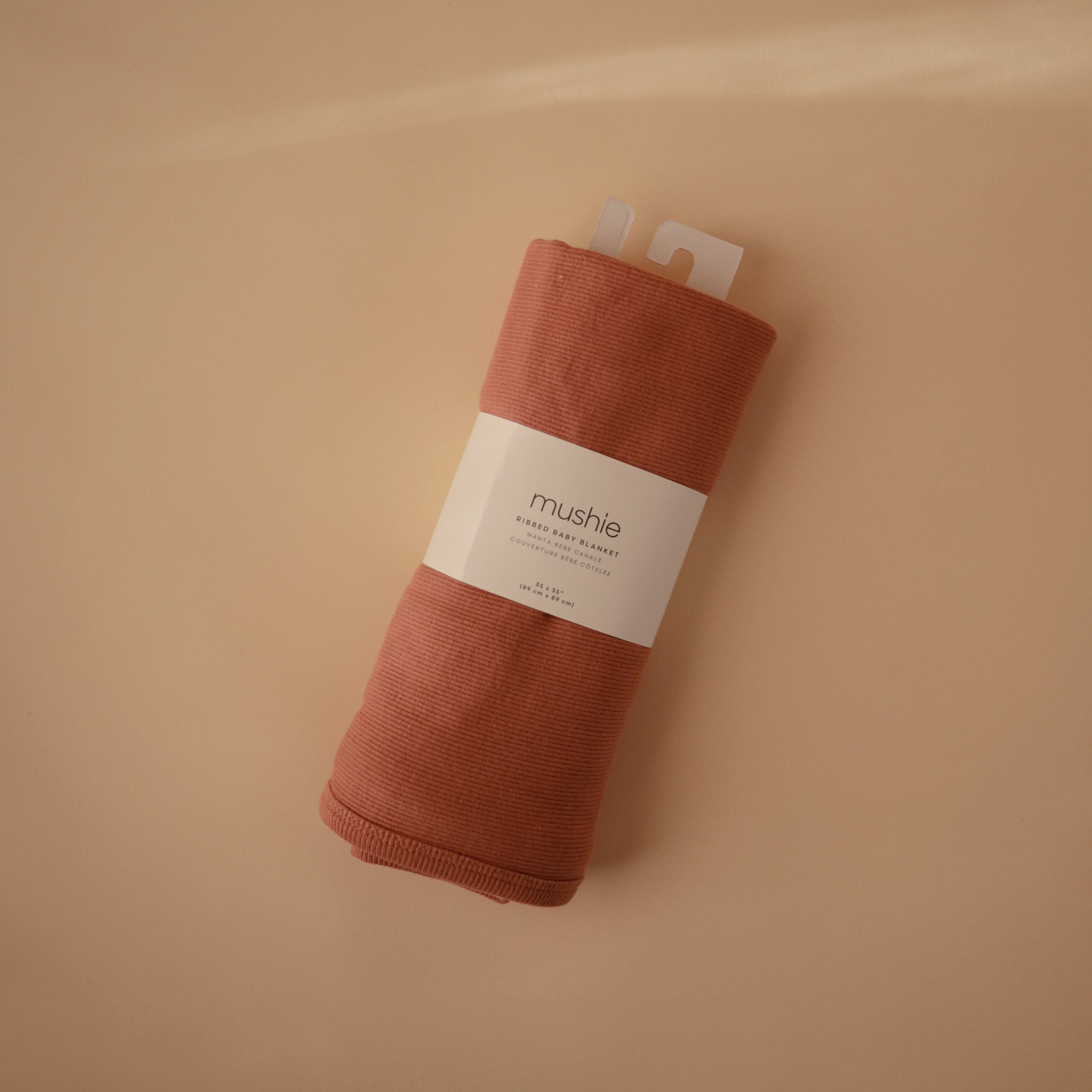 Ribbed Baby Blanket Blanket Mushie