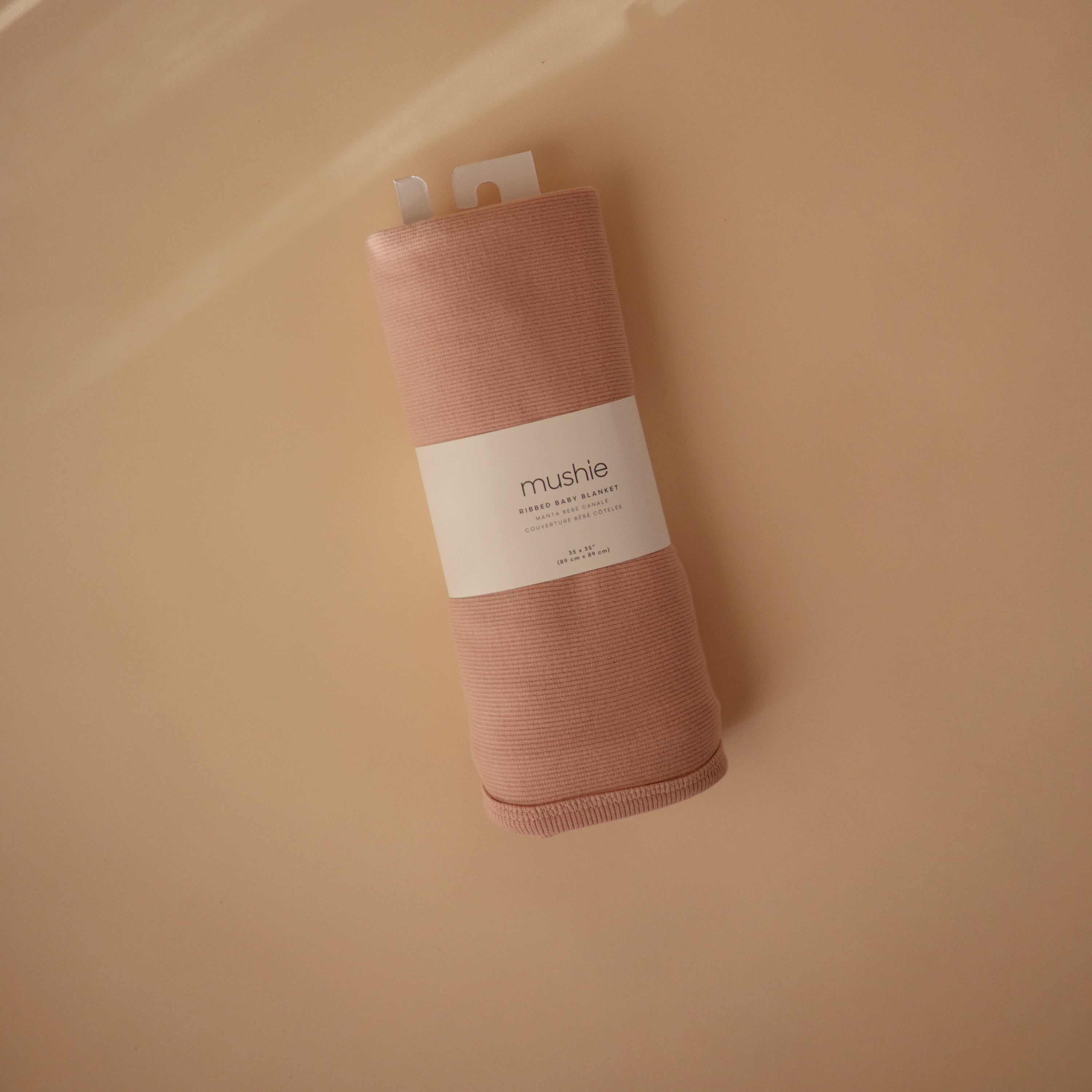 Ribbed Baby Blanket Blanket Mushie