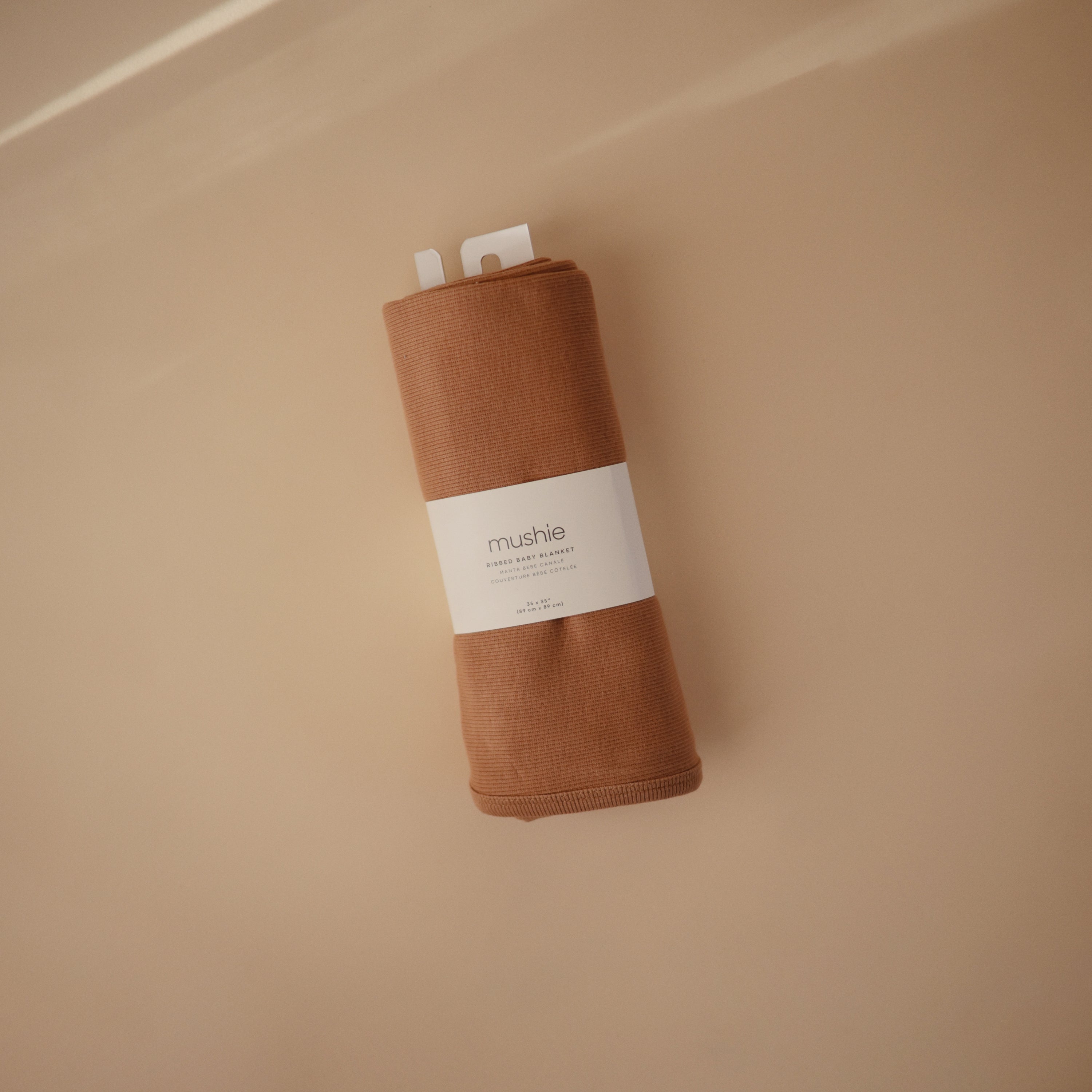 Ribbed Baby Blanket Blanket Mushie