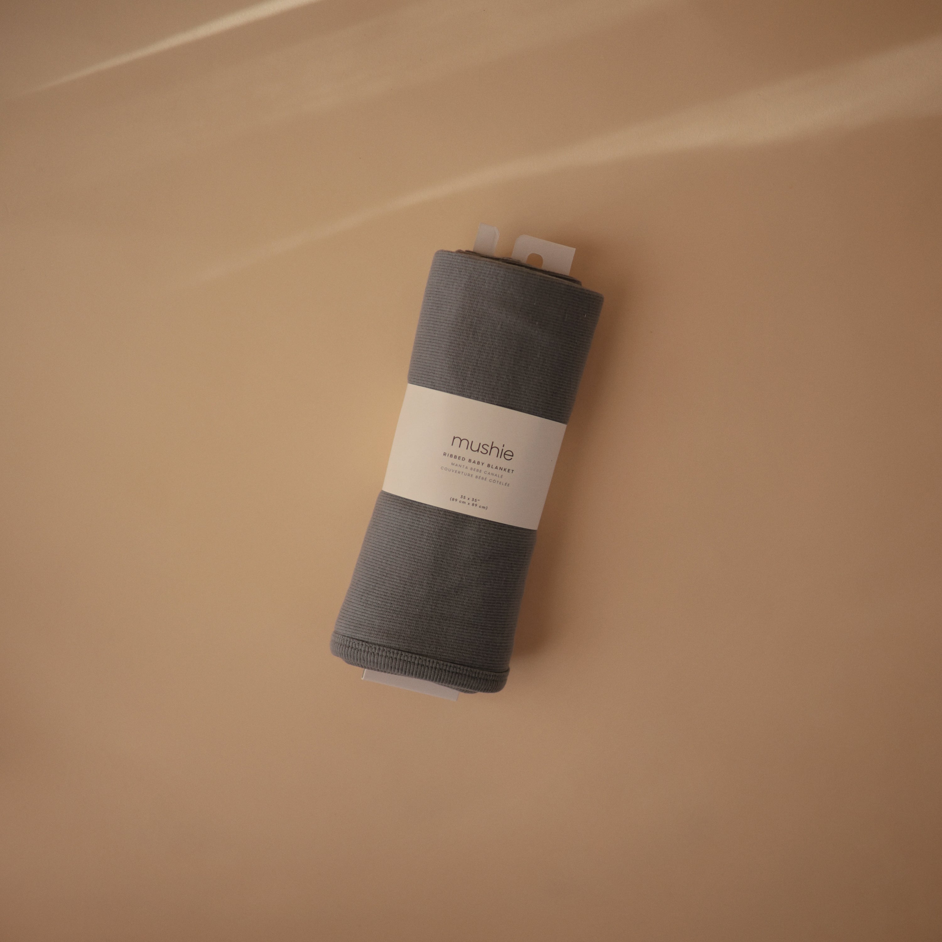 Ribbed Baby Blanket Blanket Mushie