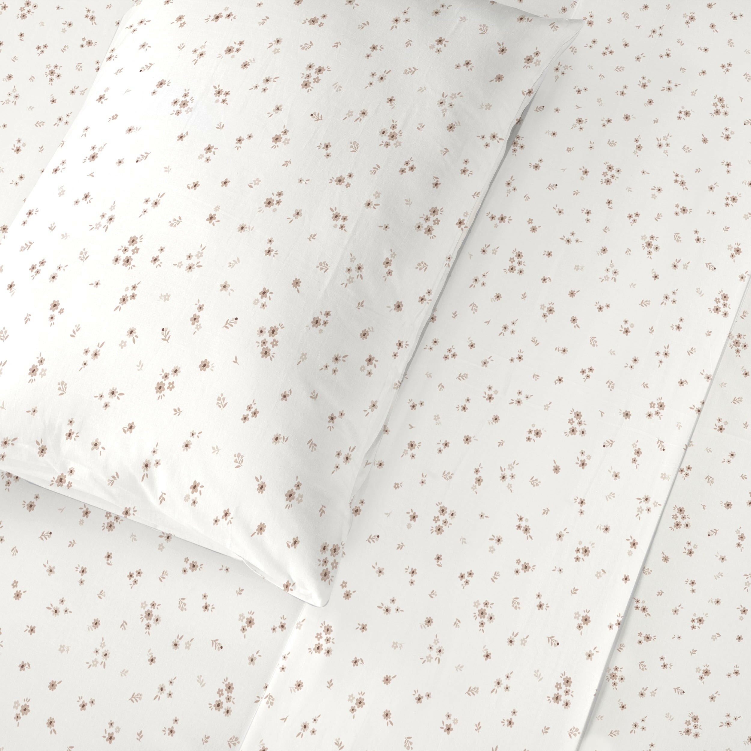 Organic Cotton Sheet Set - Bloom Sheet Set Makemake Organics