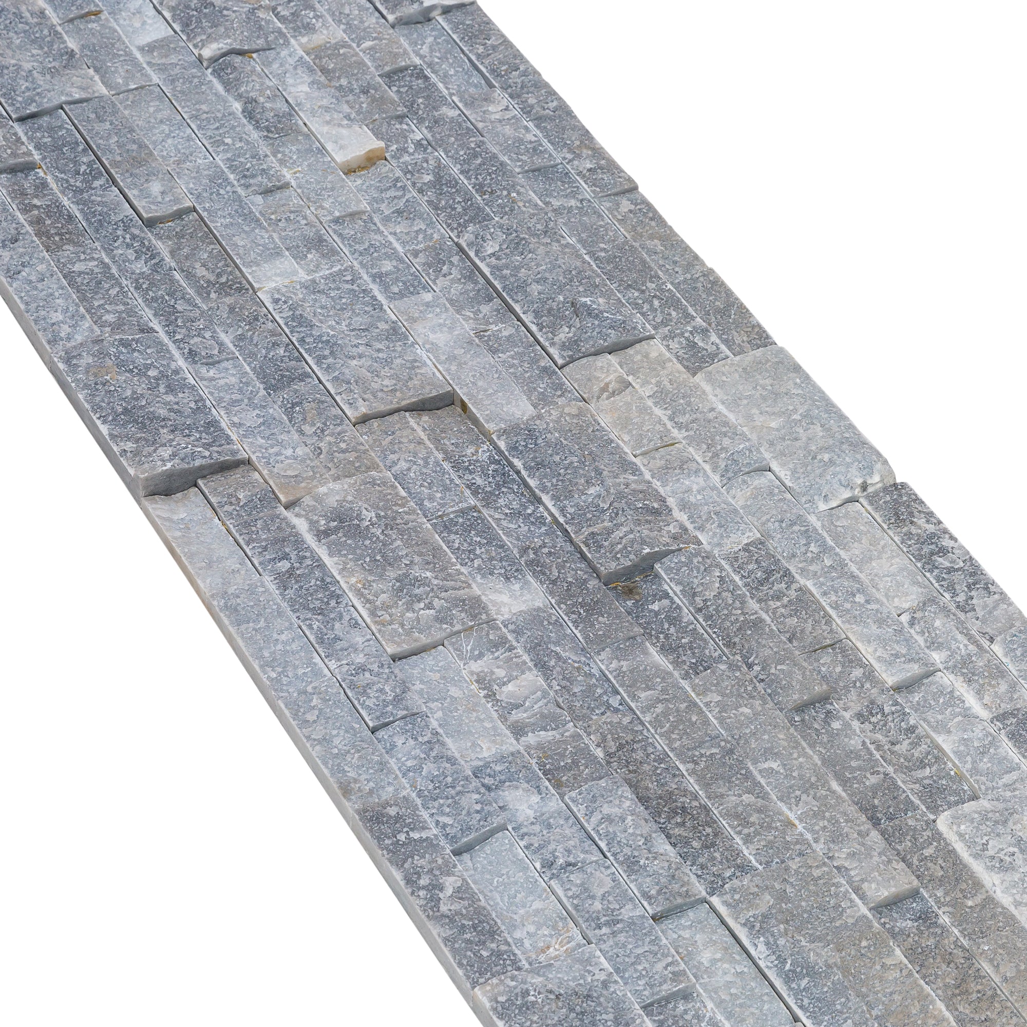 Bluestone Ledger 3D Panel 6"x24" Split-face Natural Marble Wall Tile - Belair Collection