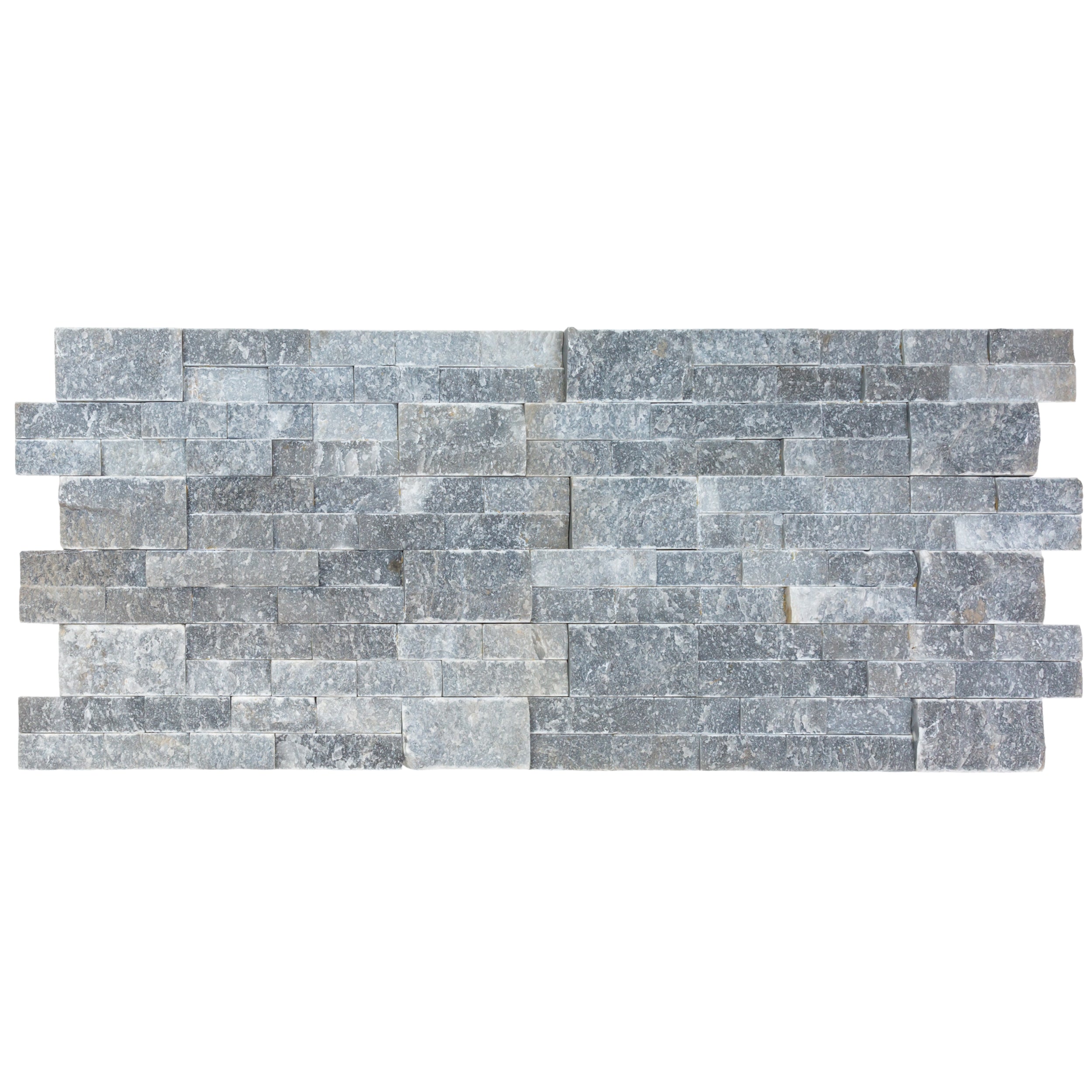 Bluestone Ledger 3D Panel 6"x24" Split-face Natural Marble Wall Tile - Belair Collection