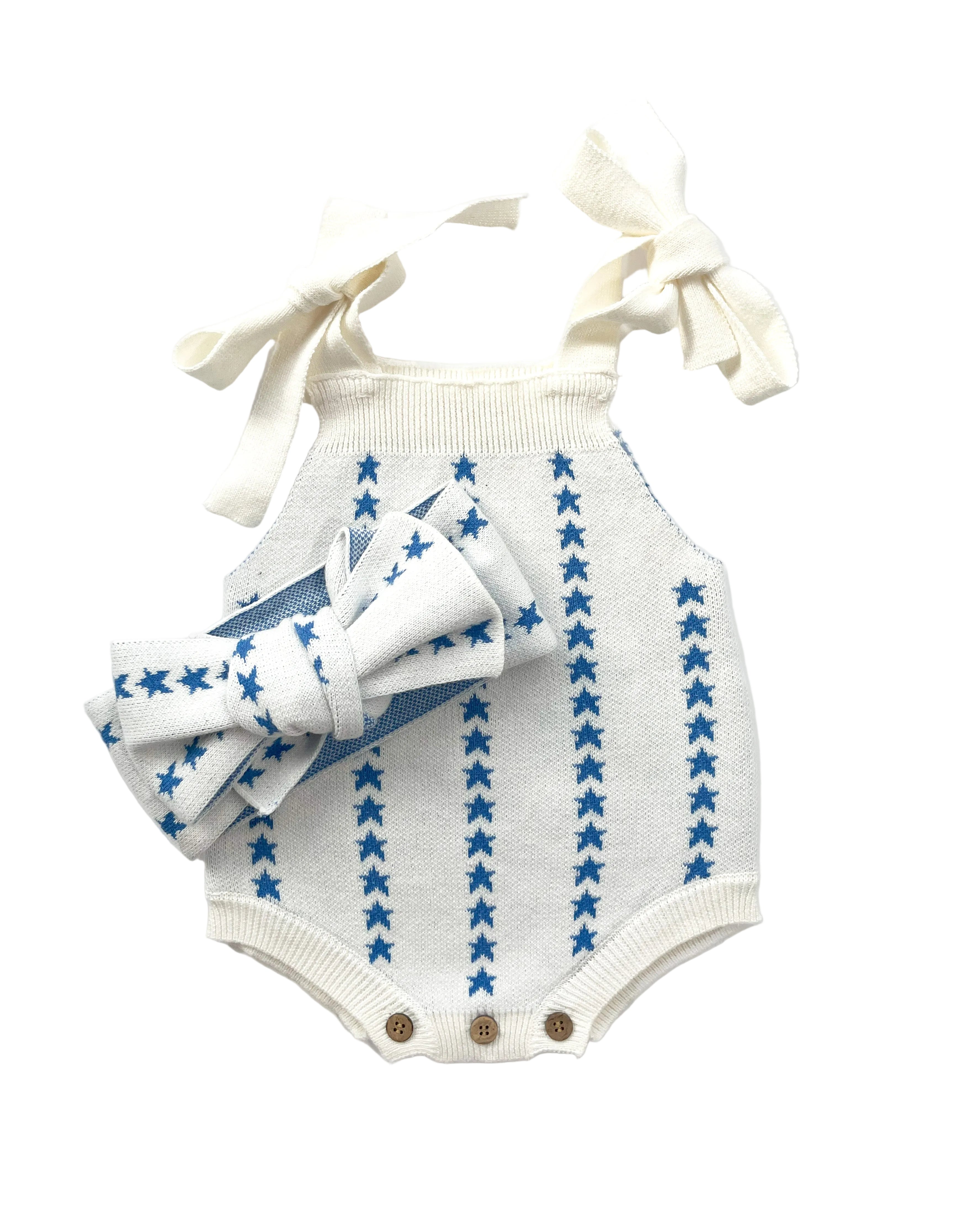 Bright Stars Romper + Bow