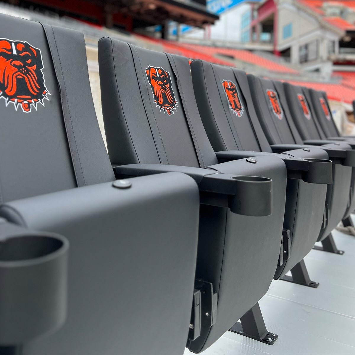 SuiteMax 3.5 VIP Seats with LAPD SWAT Logo
