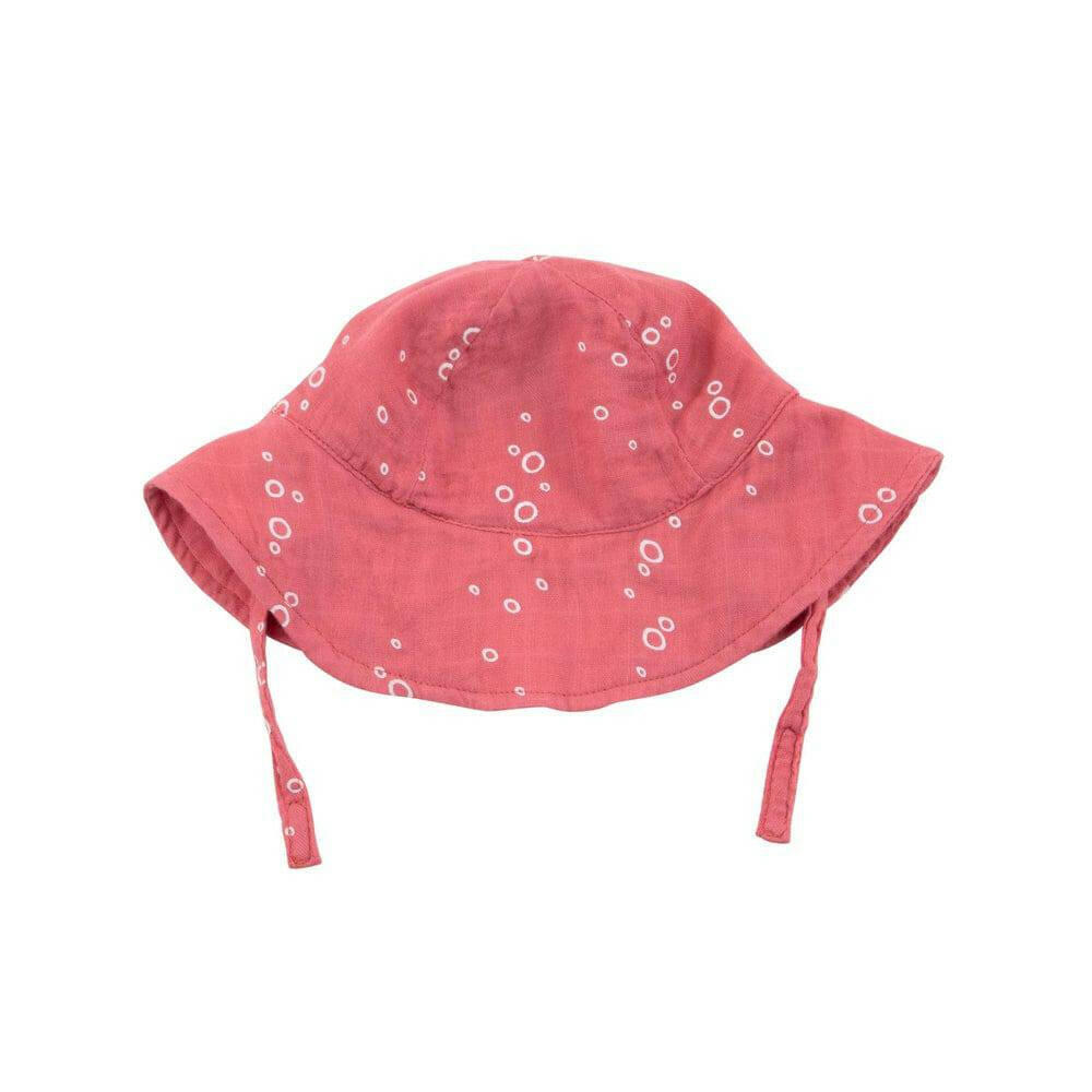 Bubbles Oh So Soft Muslin Sun Hat Sun Hat Bebe au Lait