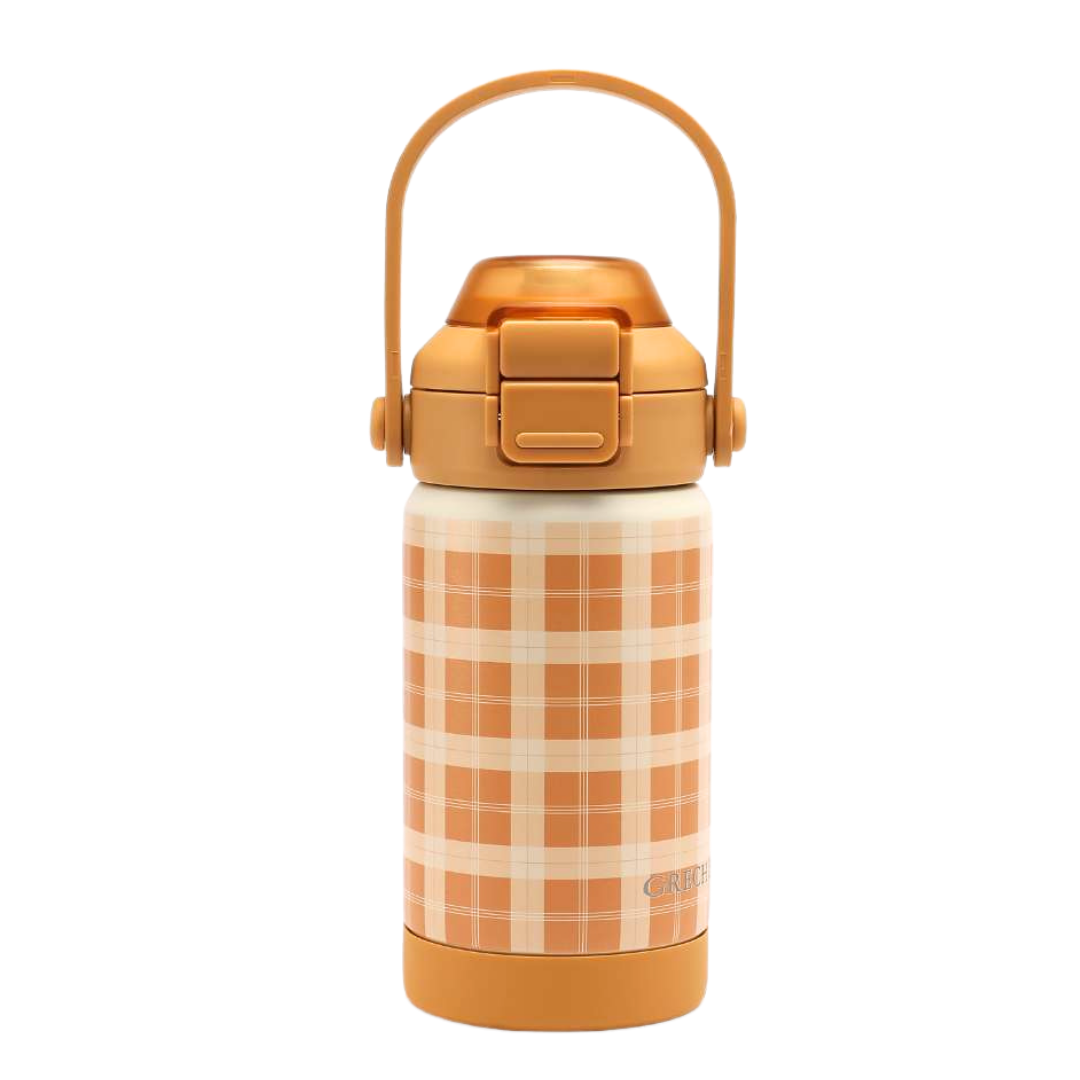 Sip + Chug 2 in 1 Thermo Water Bottle 12 oz. | Buckwheat Plaid