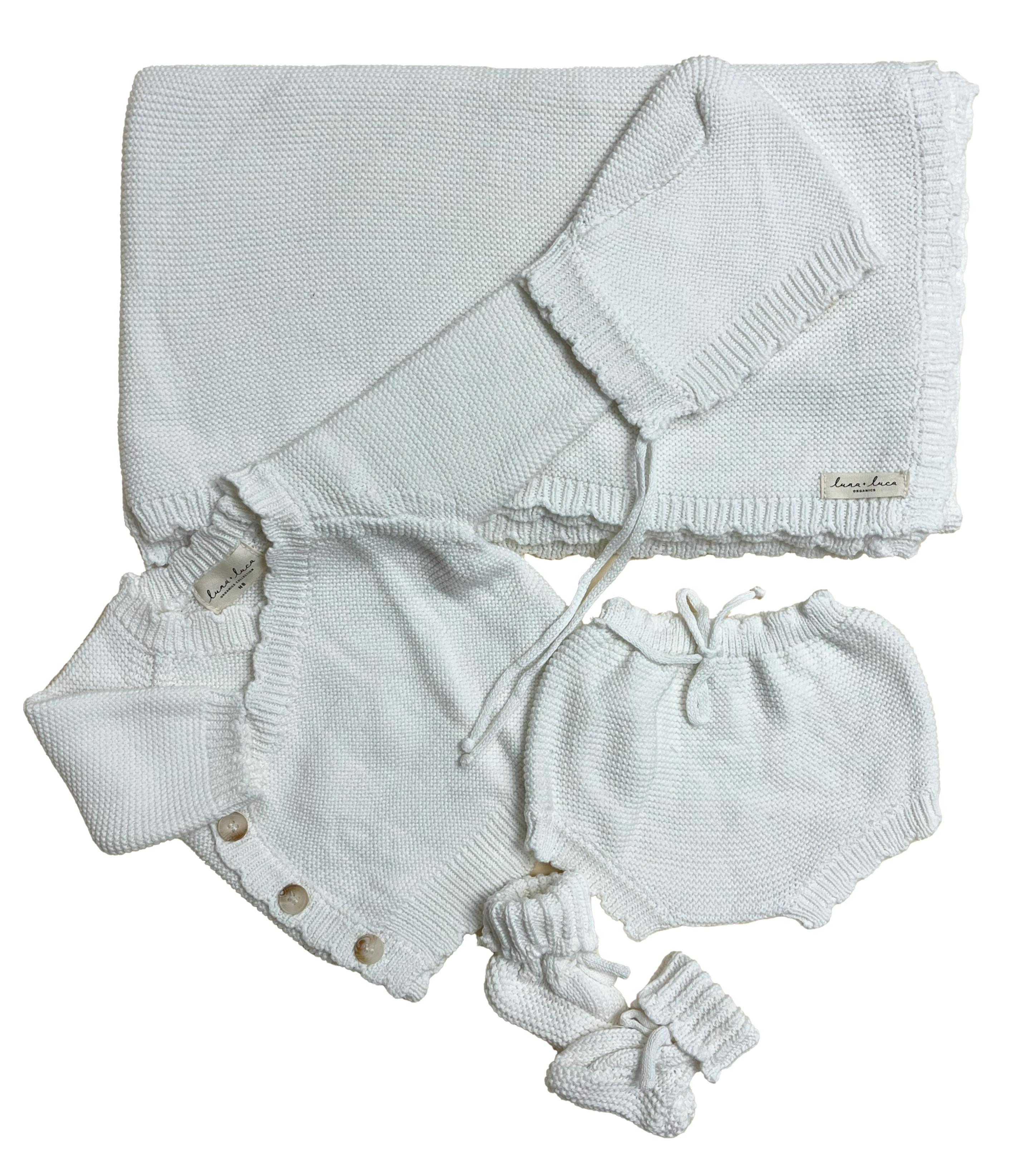 Bring Me Home Scallop Bundle - White Luna + Luca