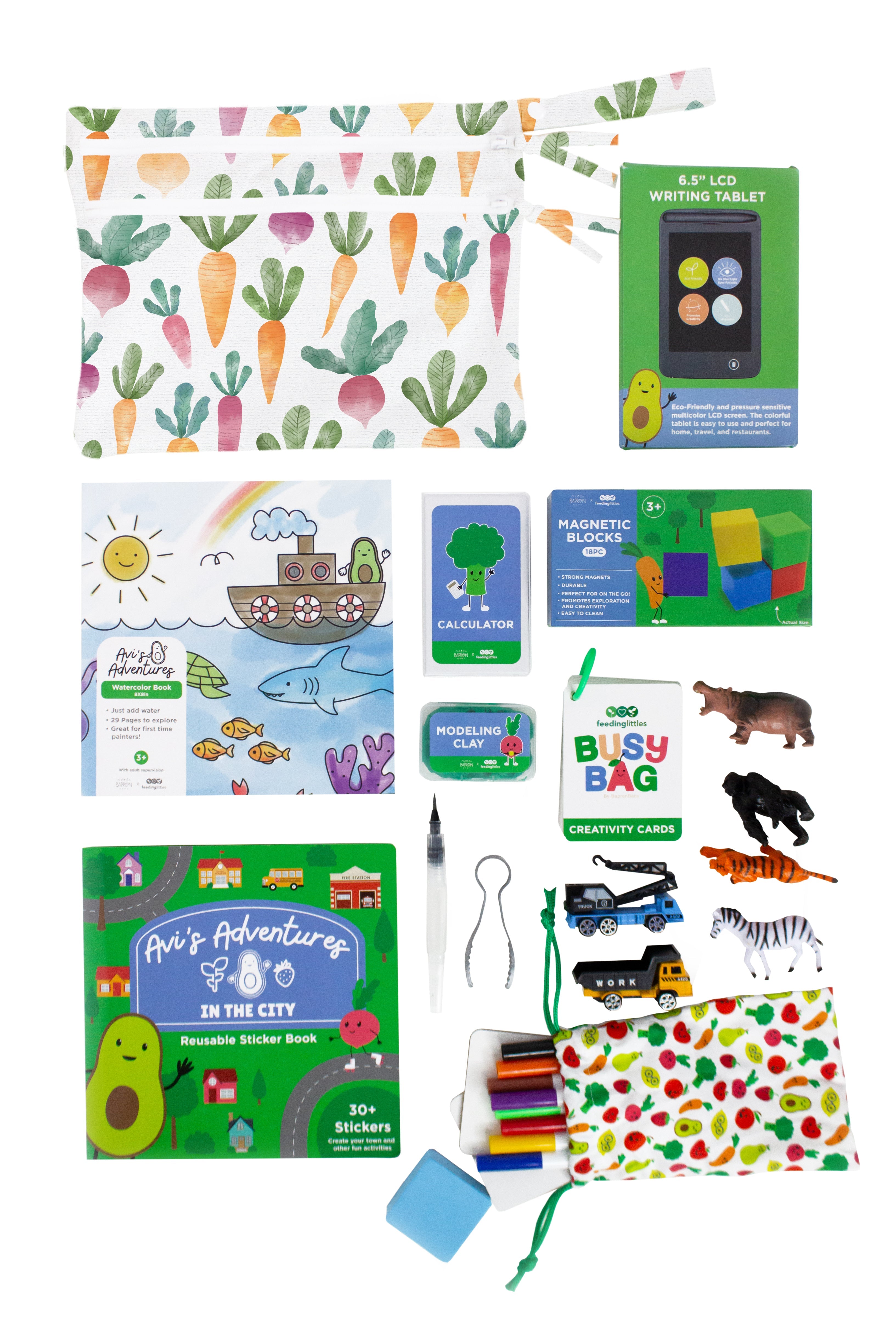 Feeding Littles Busy Bag by BapronBaby SALE