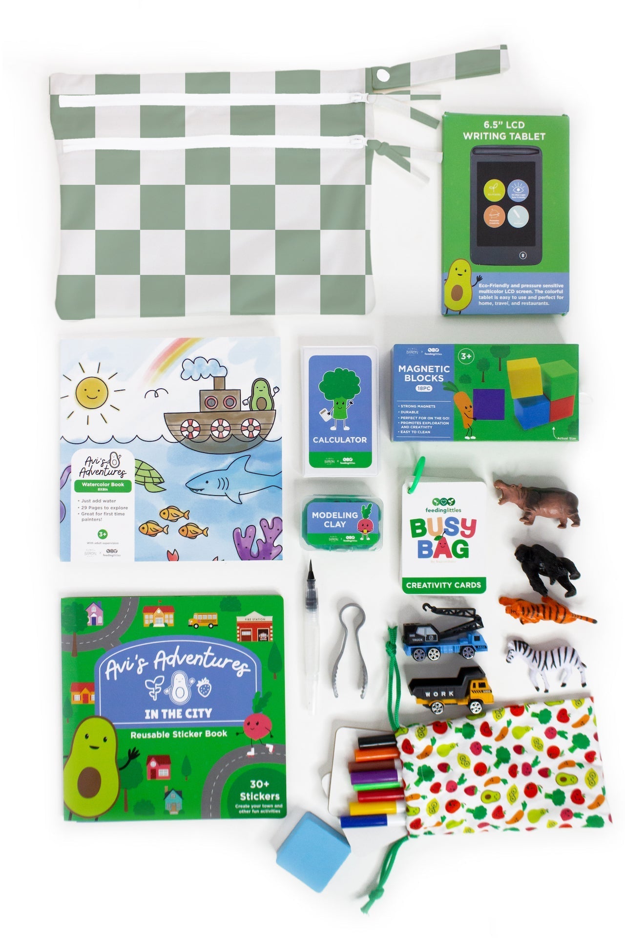 Feeding Littles Busy Bag by BapronBaby SALE