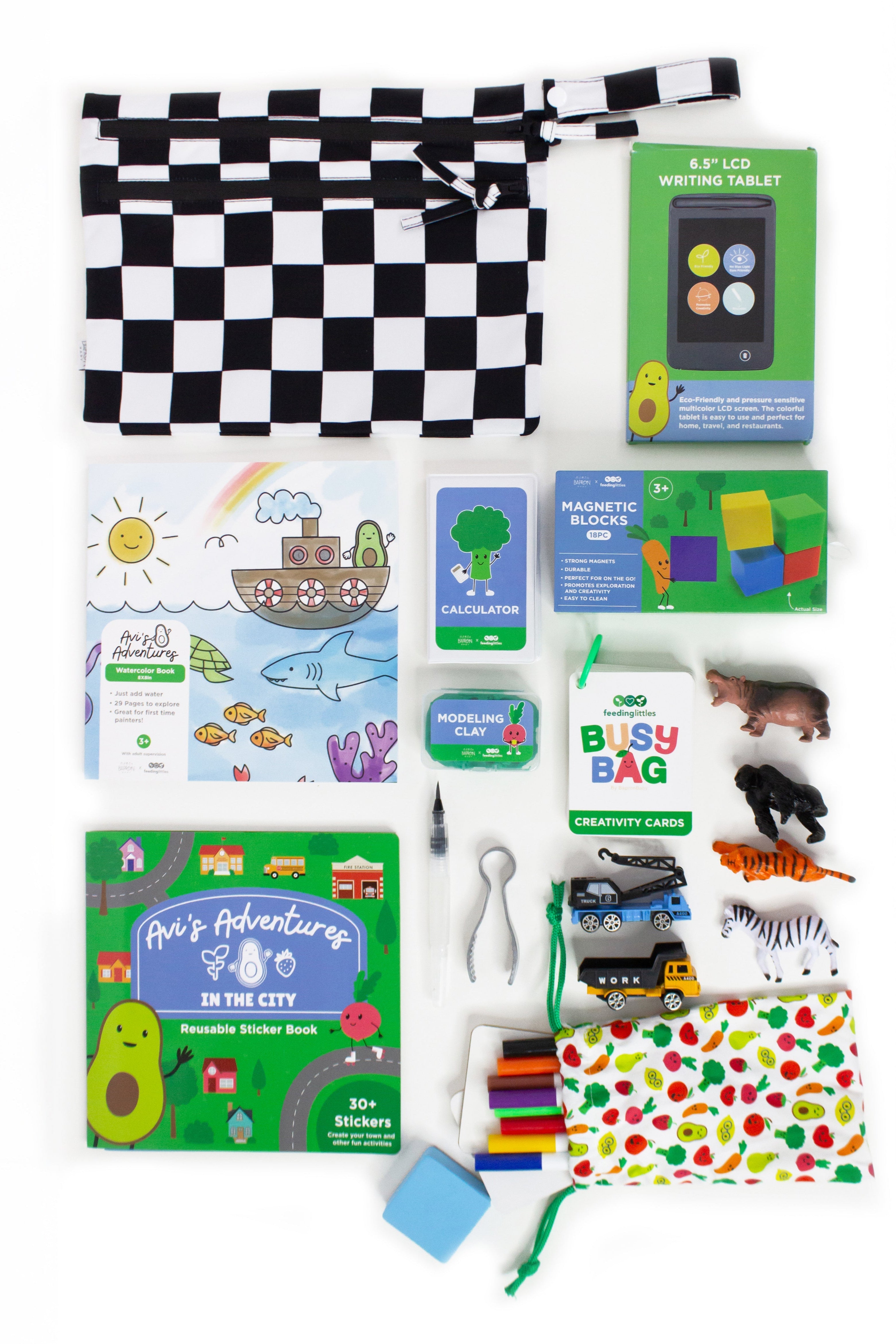 Feeding Littles Busy Bag by BapronBaby SALE