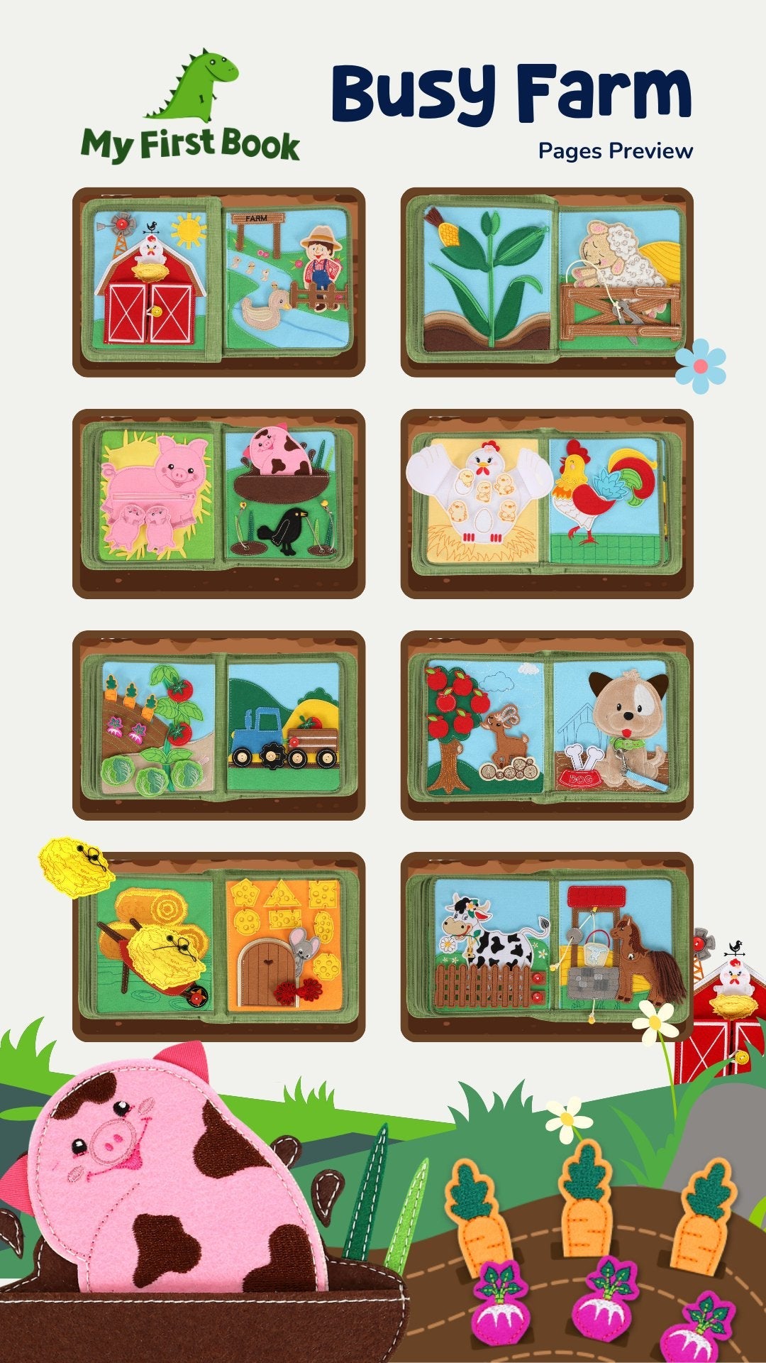 Busy Farm Book