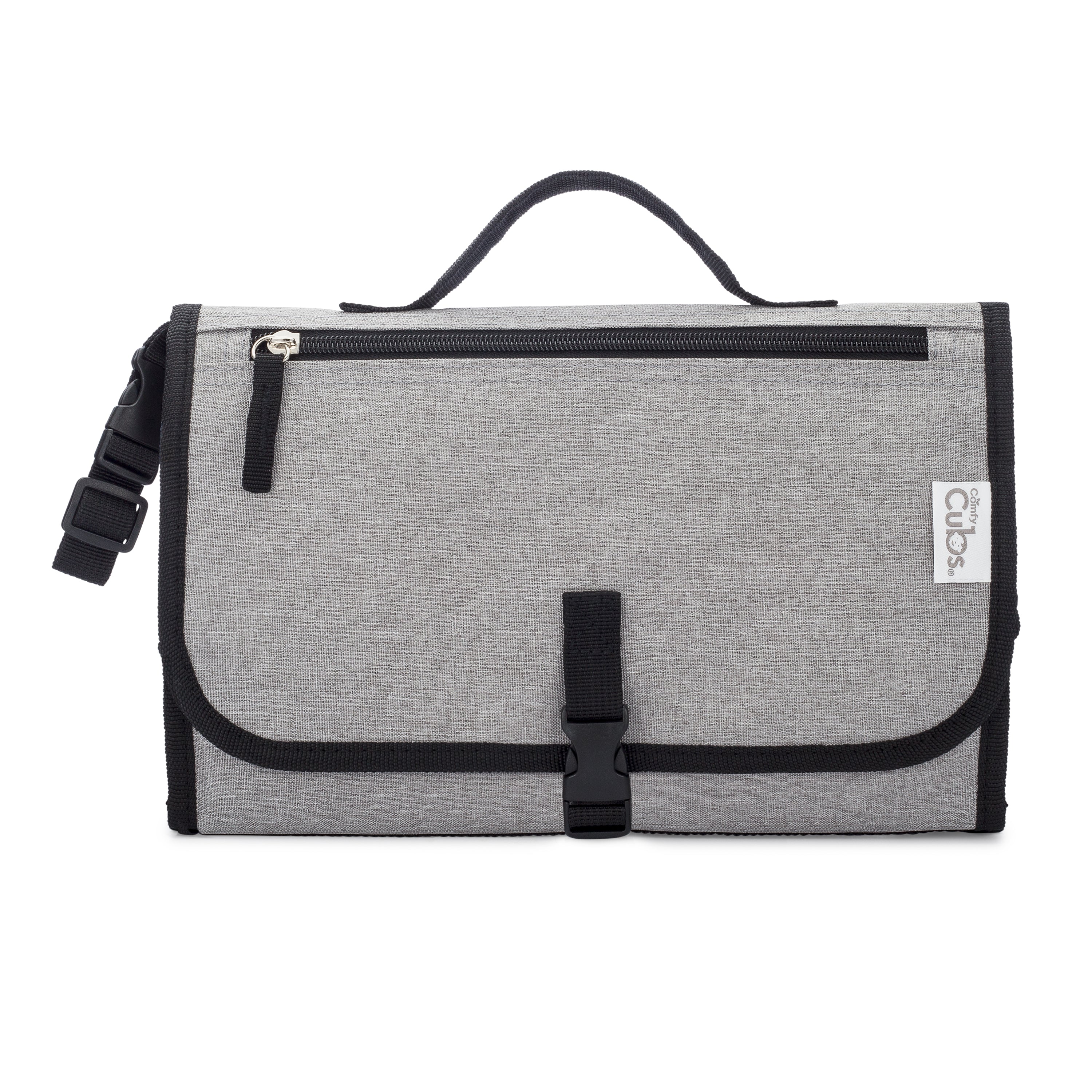Portable Large Changing Pad in Solid Grey