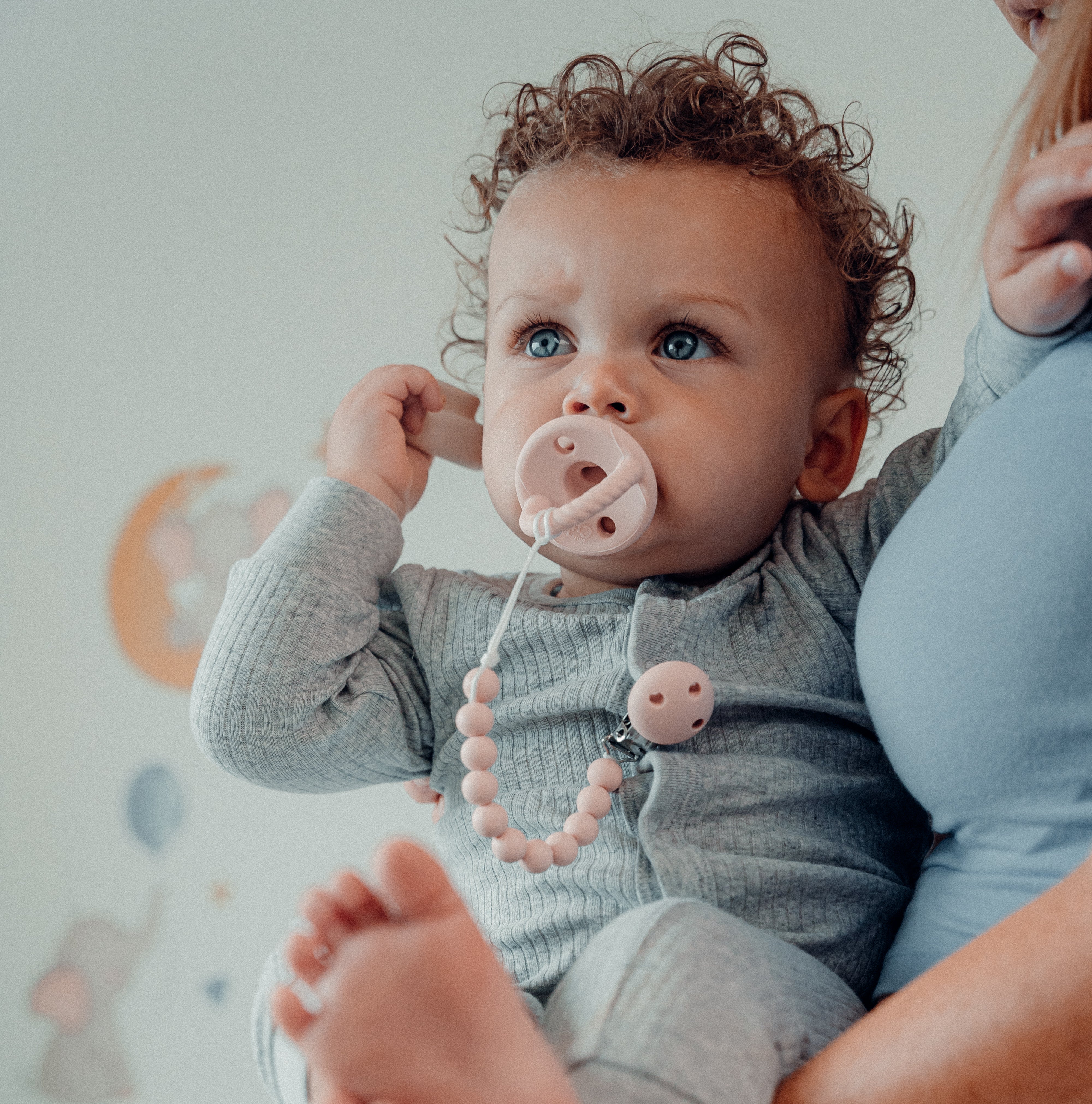 Pacifiers in Pink Blush, 4 Pack