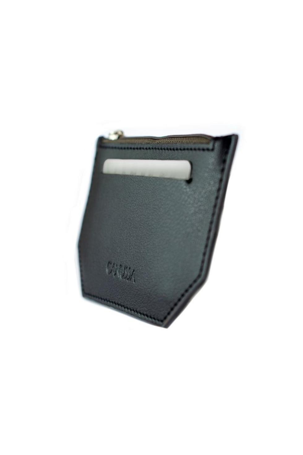 Minimal Purse - Black/Grey