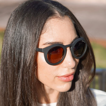 Classic | Sustainable Sunglasses | Plant-Based Bendable Polarized - Adult | 16+ Y | Sunset Gingham