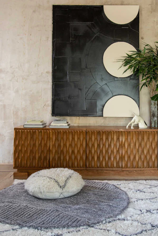 WOOLABLE RUG BLACK TEA Little Wonder & Co