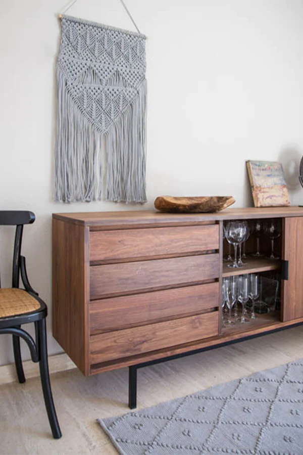 COTTON RUG CAPRI GREY Little Wonder & Co