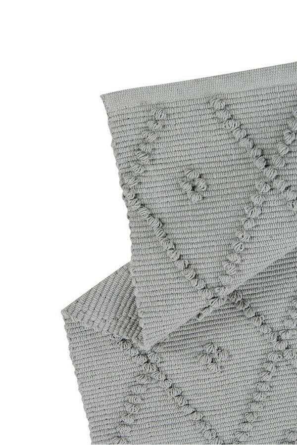 COTTON RUG CAPRI GREY Little Wonder & Co