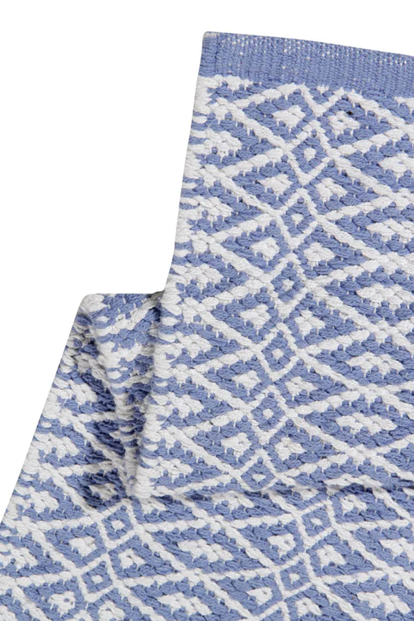 COTTON RUG ROMBINI LAVENDER BLUE Little Wonder & Co