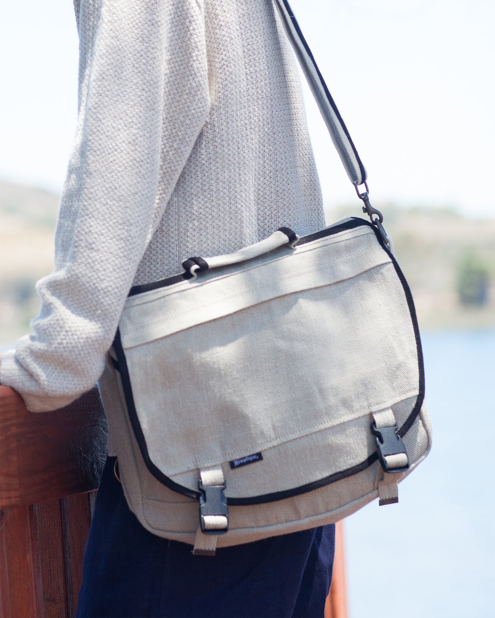 Hemp Messenger Bag