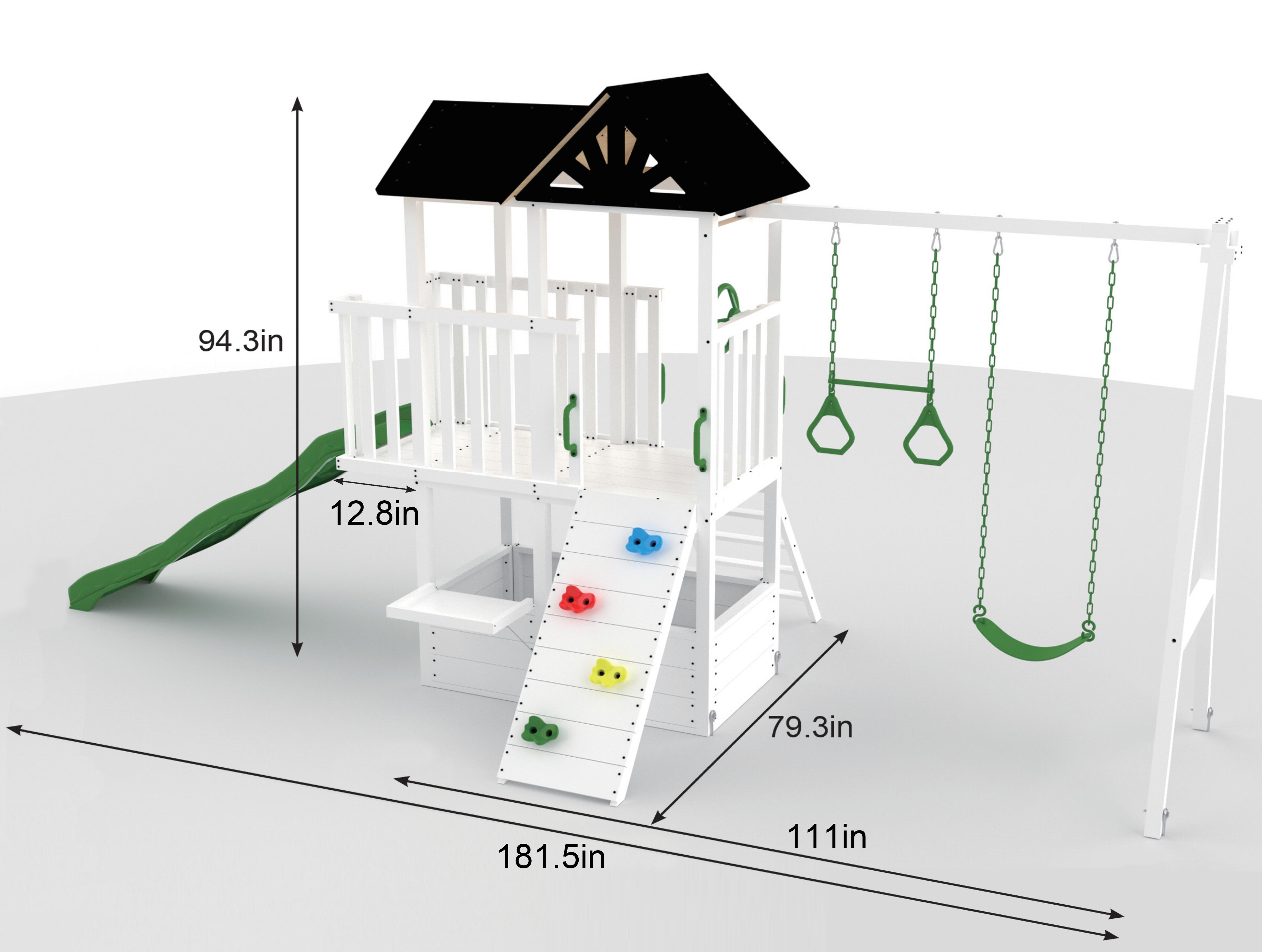 Craftsman | Modern Swing Set