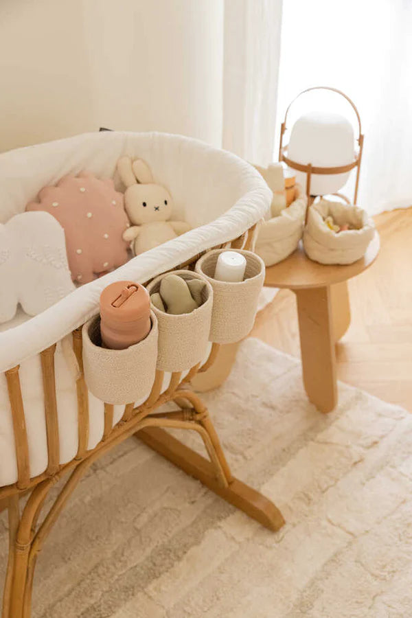 CRIB BASKET VANILLA Little Wonder & Co