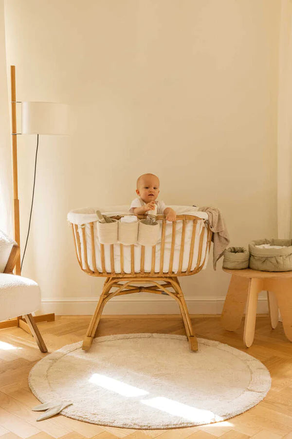 CRIB BASKET VANILLA Little Wonder & Co