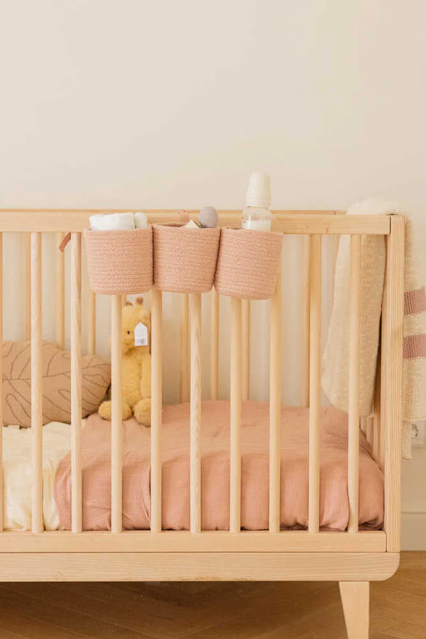 CRIB BASKET VINTAGE NUDE Little Wonder & Co