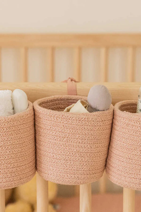 CRIB BASKET VINTAGE NUDE Little Wonder & Co