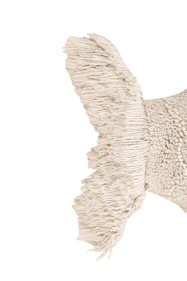 CUSHION BABY FISH NATURAL Little Wonder & Co