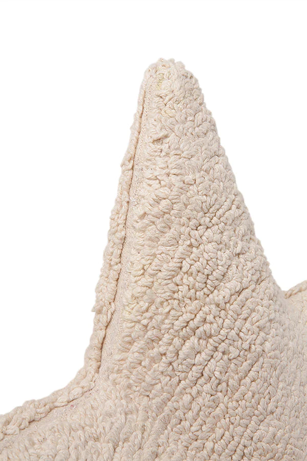 CUSHION STAR BEIGE Little Wonder & Co