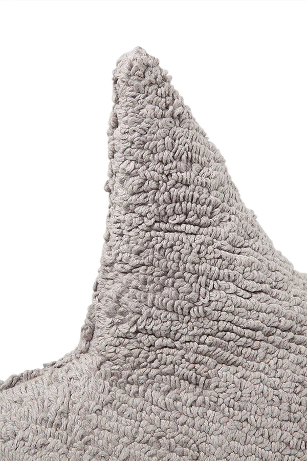 CUSHION STAR LIGHT GREY Little Wonder & Co
