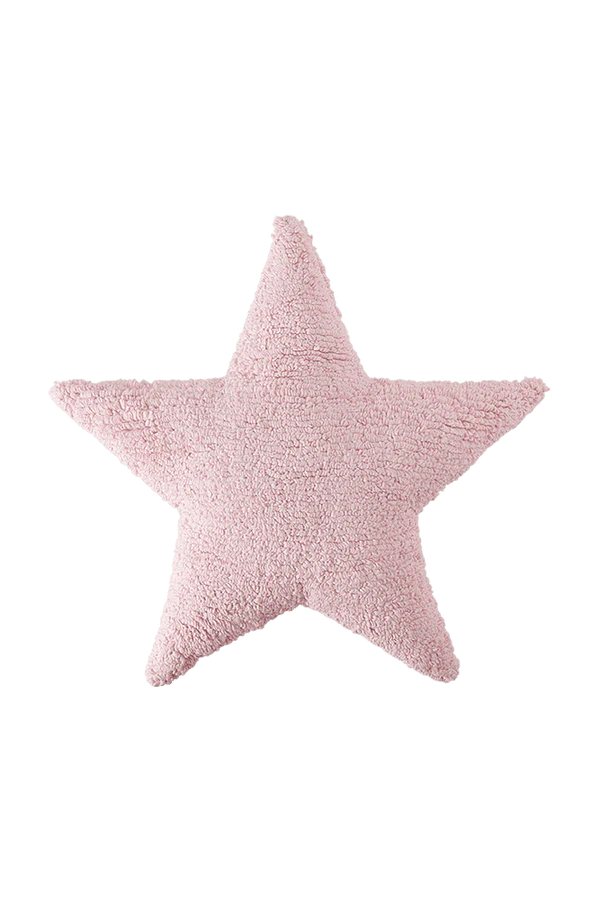 CUSHION STAR PINK Little Wonder & Co