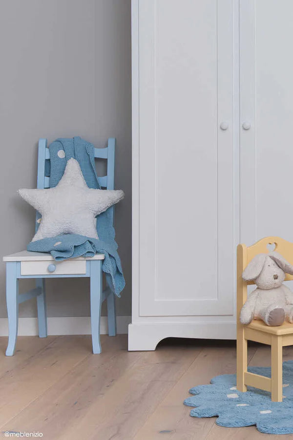 CUSHION STAR WHITE Little Wonder & Co