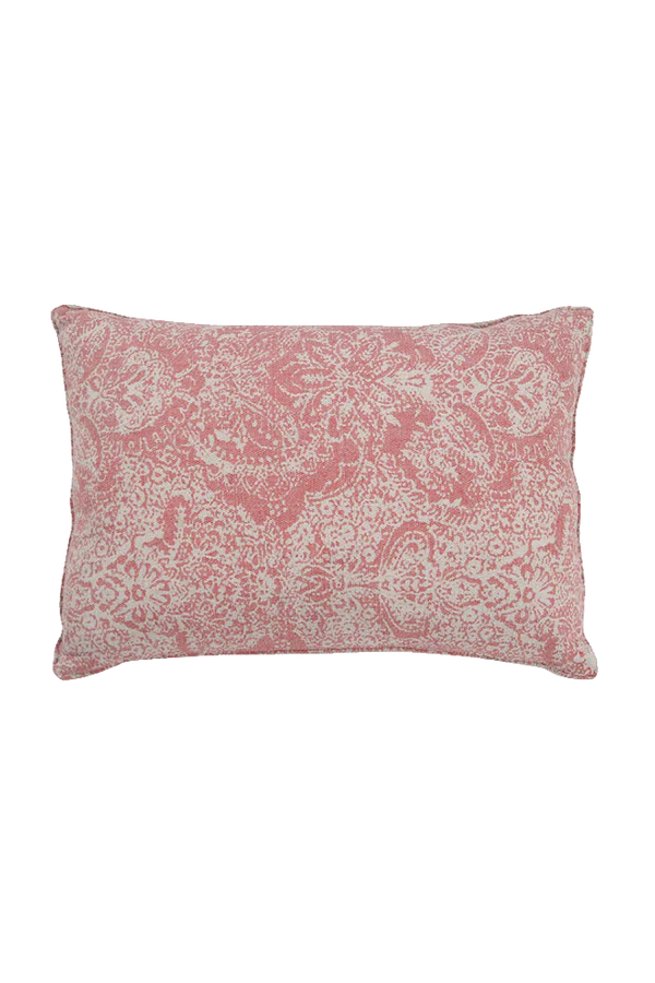 CUSHION STONE WASH SALMON Little Wonder & Co