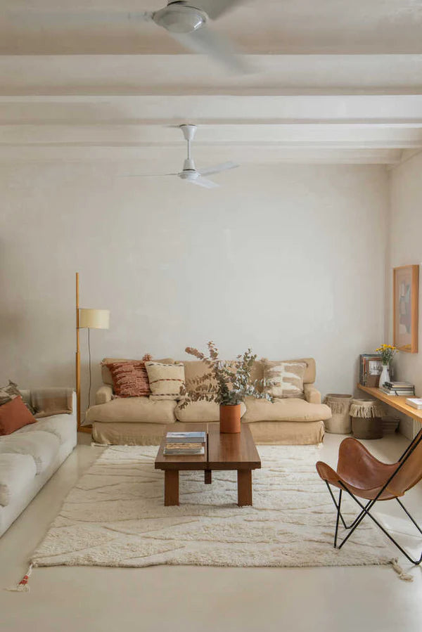 CUSHION ZAGROS SANDSTONE-NATURAL Little Wonder & Co