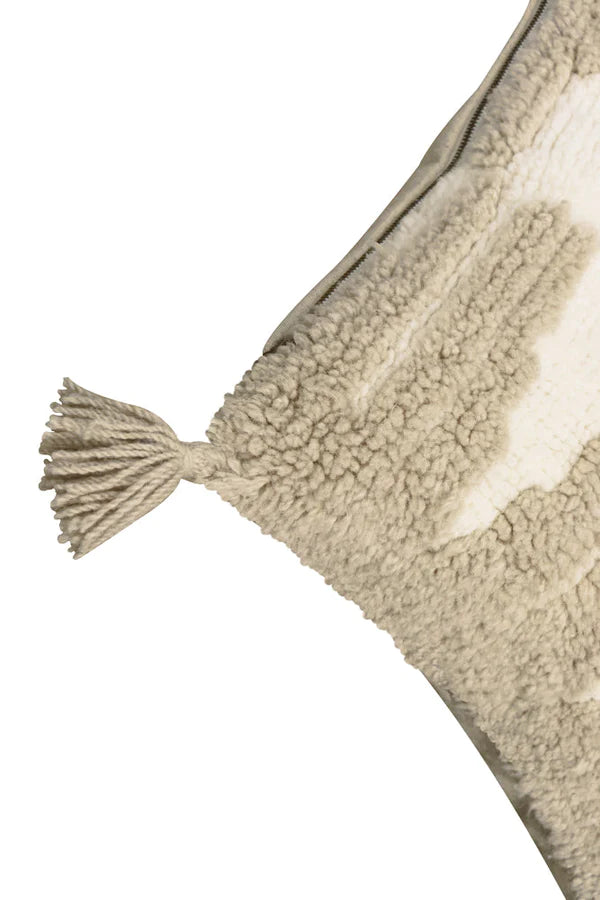 CUSHION ZAGROS SANDSTONE-NATURAL Little Wonder & Co