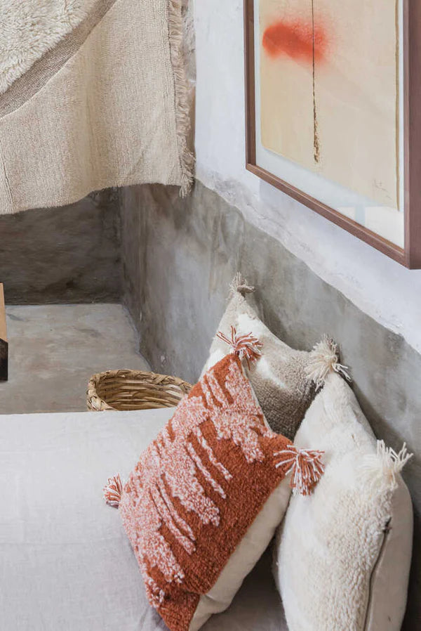 CUSHION ZAGROS TERRACOTTA-MIX Little Wonder & Co