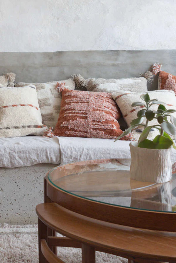 CUSHION ZAGROS TERRACOTTA-MIX Little Wonder & Co
