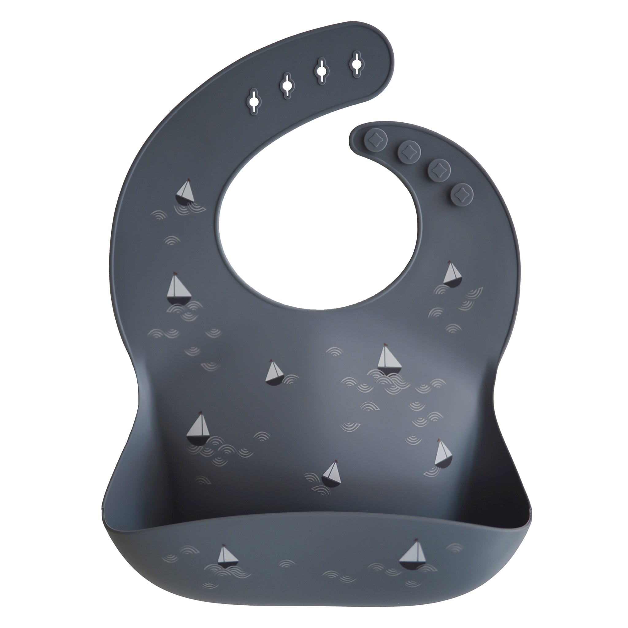 Silicone Baby Bib Silicone Bib Mushie Boat