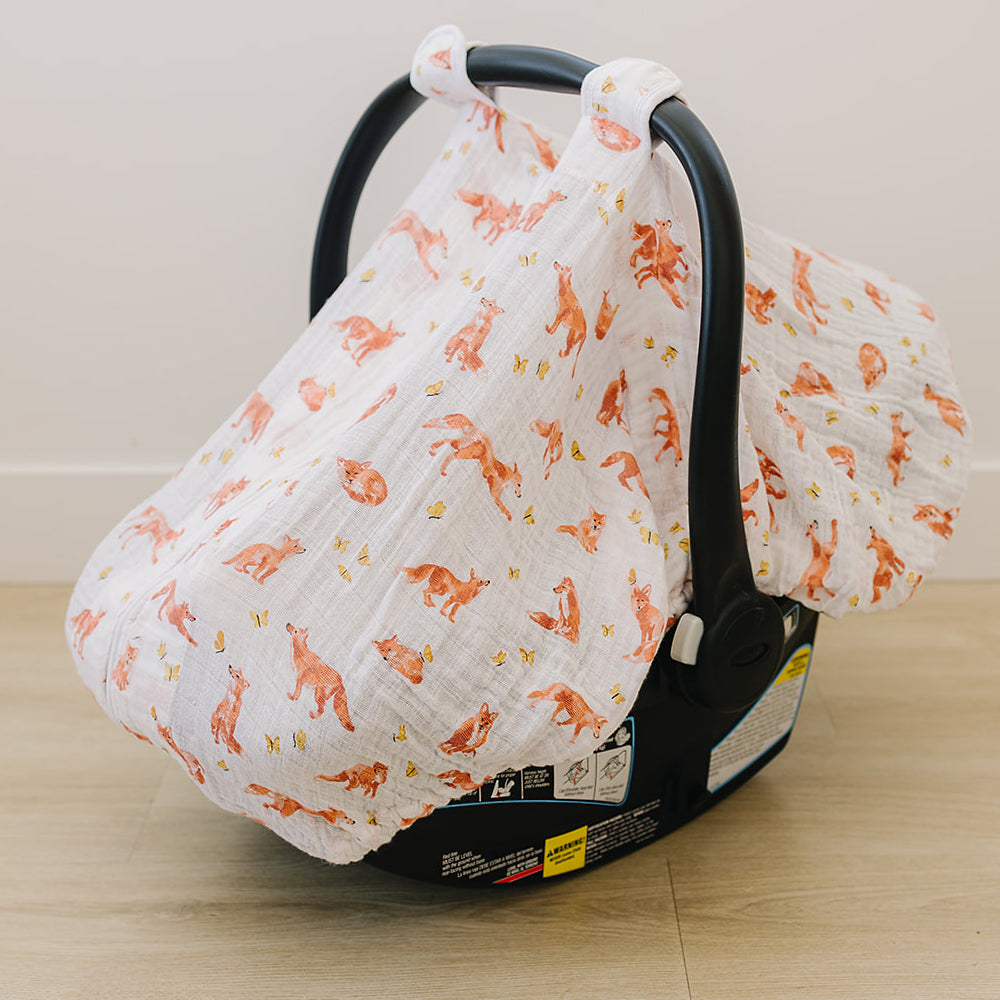 Fox Tales Car Seat Cover Car Seat Cover Bebe au Lait