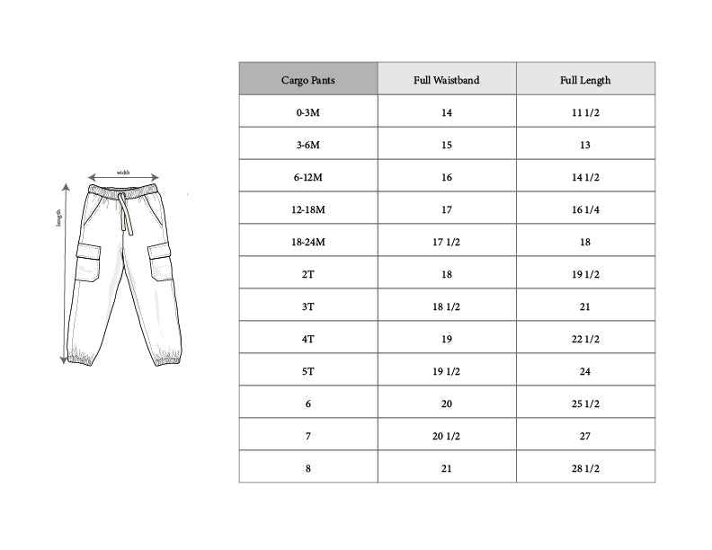 Boy's Cargo Pant